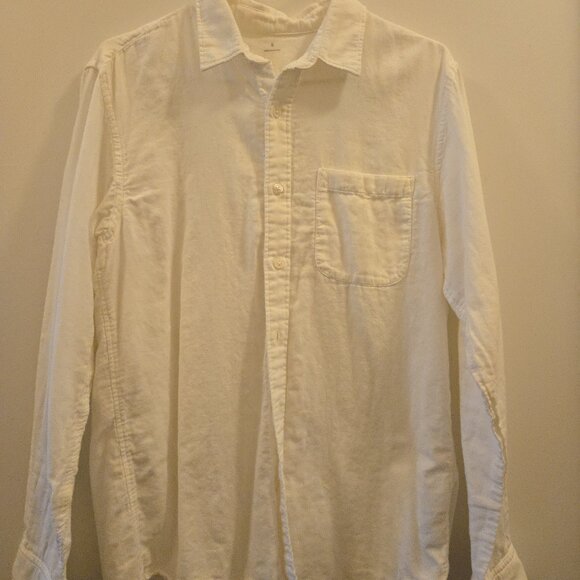 Two Muji men's white shirts size s - Picture 2 of 6